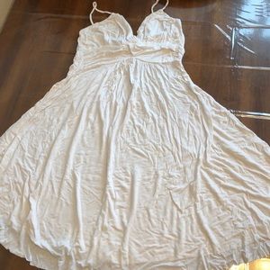 White Dress Coverup